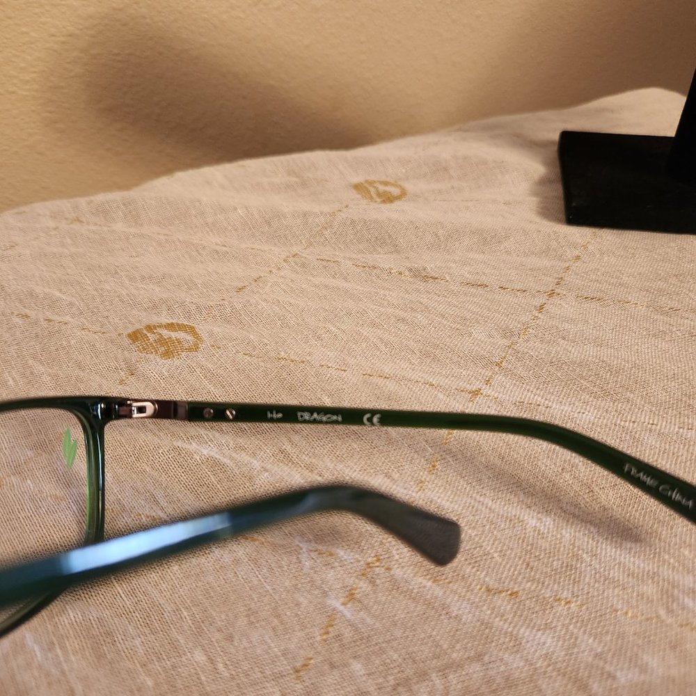 Dragon Eyeglasses Olive Green - Picture 4 of 5